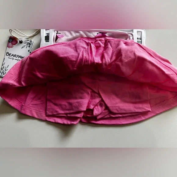 NWT BearPaw Pink Baby Dress with Butterfly Accents (SIZES: 0-3M, 3-6M, & 6-9M) - Picture 4 of 4